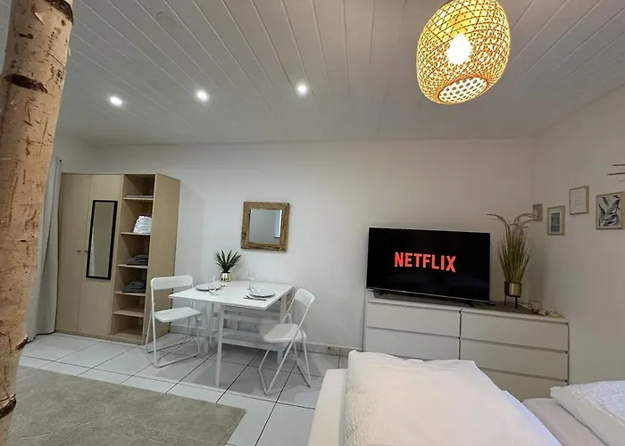 Moderne Nahe Fuer 4 Personen Apartment Mainz